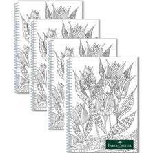 aklow akyoleticaret 4 Adet A4 Spiralli Pp Kapak Style 80 Yp. Kareli Defter