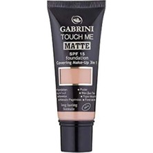 Şanal Gabrini Matte Foundation Mat Fondöten (No: 4)