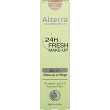 2 Adet Alterra Fondöten 24 Fresh 02 Medium 30 ml