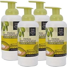 aklow akyoleticaret Zeytinyağlı Köpük El Sabunu 500 ml x 4
