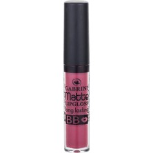Şanal Gabrini Matte Lipgloss Mat Dudak Parlatıcısı (No: 5)