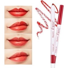 aklow akyoleticaret Silky Lasting Lip Pencil RD04 Apple Burnt 10073 Ipeksi Dudak Kalemi