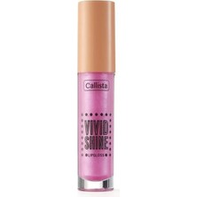 2 Adet Callista Vivid Shine Lipgloss Nemlendiricili Dudak Parlatıcısı 108 Pink Utopia Pembe 1 Adet