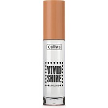2 Adet Callista Vivid Shine Lipgloss Nemlendiricili Dudak Parlatıcısı 100 Crystal Clear Şeffaf 1 Adet