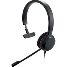 aklow akyoleticaret Evolve 20 Mono Usb-C/a Kulaklık, Voıp Softphone Için, Siyah