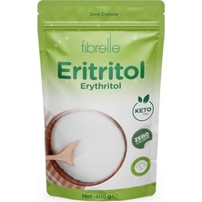 aklow akyoleticaret Eritritol 400 G, 1 Paket; Keto, Ketojenik ve Vegan Diyete Uygun