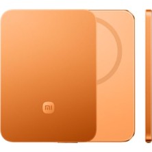 aklow akyoleticaret Ultrathin Magnetic Power Bank 5000 Mah, 15W Magsafe, Gl, Turuncu, 110 G, Ultra Ince, Kablosuz Hızlı Şarj