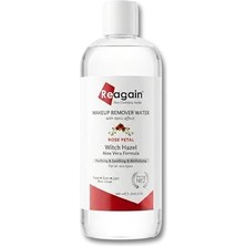 aklow akyoleticaret Yatıştırıcı Etkili Gül Suyu Katkılı Makyaj Temizleme Suyu, Hassas Ciltler Dahil Tüm Cilt Tipleri, 400 ml