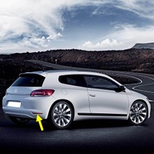 Şanal VASS41 Standart Arka Tampon Sağ Reflektör 1K8945106 Vw Scirocco ile Uyumlu 2009-2014