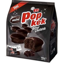 aklow akyoleticaret Mini Bitter Çikolatalı Popkek 162 G