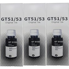 aklow akyoleticaret Smart Tank 615 Uyumlu Siyah Muadil Mürekkep, 3X90 Ml; Toplam 270 ml