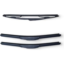 aklow akyoleticaret Ön ve Arka Cam Silecek Jeep Wrangler Rubicon Jk ile Uyumlu 2008-2017