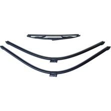 aklow akyoleticaret Opel Astra J Hb ile Uyumlu Ön ve Arka Cam Silecek Seti 2010-2015
