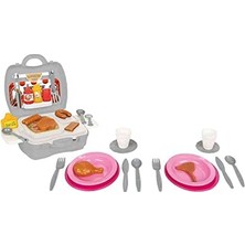 aklow akyoleticaret Aksesuarlı Çantalı Barbekü Seti, 35 Parça