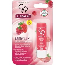 aklow akyoleticaret Lip Balm No: 09 Berry Mix Spf 15, Ahududu ve Çilek Aromalı Dudak Nemlendiricisi