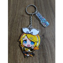 Owlbag Company Owl Bag Vocaloid Kagemine Rin Desenli Acrylic Anahtarlık Çanta Süsü