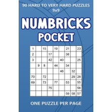 aklow akyoleticaret Numbricks Pocket: 90 Hard To Very Hard Puzzles 9x9 One Puzzle Per Page (4 x 6 Inches In Size)