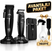 Jrl Onyx Saç Sakal Tıraş Saç Kesme,çizim ve Shaver Siyah Combo Collection Hediyeli Paket