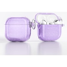 aklow akyoleticaret Airpods 4. Nesil Uyumlu Allstar Renkli Şeffaf Simli Kılıf 32