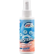 aklow akyoleticaret Bebek Dezenfektan Sprey Alkolsüz Bebek Dezenfektanı Seyahat Boy 100 ml Saf Hipokloröz Okul Hijyen Spreyi Baby Kids