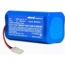 aklow akyoleticaret Fakir Robert Iı Rs 720 Robot Süpürge Bataryası, 3200 Mah