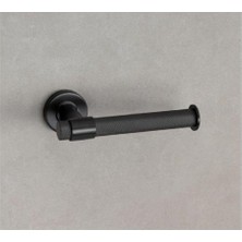 Şanal System Flexu Tuvalet Kağıtlığı Siyah Renk 50X79X158 mm