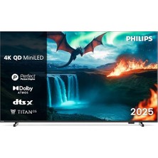 aklow akyoleticaret 55MLED810/12 4K Qd Miniled 139 cm 55" Smart Tv Dolby Vision Dolby Atmos Titan Os