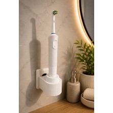 Elektrikli Diş Fırçası Priz Üstü Şarj Standı ve Duvar Aparatı – Oral-B Uyumlu