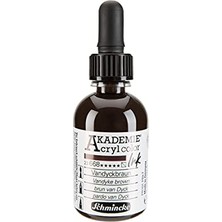 aklow akyoleticaret Akademie Akrilik Mürekkep, 50 Ml, 668 Vandyke Brown