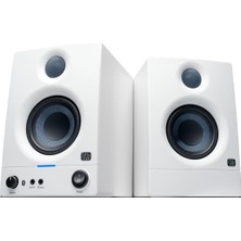 aklow akyoleticaret Hoparlör; Eris 3.5 Gen 2 Aktif, Multimedya, Oyun, Stüdyo Müzik Prodüksiyonu, 50W Güç, Beyaz