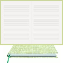 aklow akyoleticaret Müzik Nota Defteri; (Anahtarsız Sol Kesik Çizgili)% 100 El Yapımı, El Dikişi, (Iplik Dikiş) Kuşe Ciltli A/5, Altın