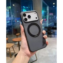 Kılıf House Iphone Uyumlu 360° Döner Standlı Kamera Korumalı Premium Magsafe Destekli Kılıf