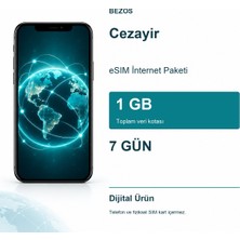 Cezayir Esım Internet Paketi 1 GB 7 Gün