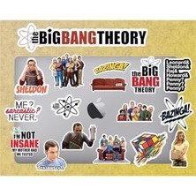 aklow akyoleticaret The Big Bang Theory Laptop Notebook Tablet Sticker Seti
