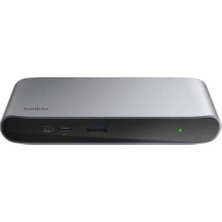 aklow akyoleticaret Thunderbolt 4 Yerleştirme Istasyonu, 5'i 1 Arada Usb-C Hub, Mac ve Windows Uyumlu, Tek 8k Veya Çift 4K Ekran, Kablo ve Güç Kaynağı Dahil