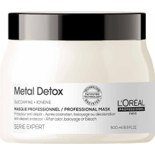 Şanal L'oréal Professionnel Paris Serie Expert Metal Detox Işlem Görmüş Saçlar Için Maske 500ML