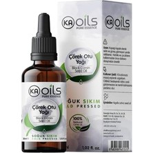 aklow akyoleticaret Çörek Otu Yağı Nigella Sativa Black Cumin Seed Oil 30 Ml, Cilt ve Saç Bakımı Için, Gıda Kalite, Saf ve Soğuk Sıkım, 100% Pure & Natural