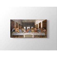 aklow akyoleticaret Leonardo Da Vinci Son Akşam Yemeği Tablo-40 x 60 cm Yatay