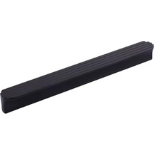 aklow akyoleticaret Dombay Mat Siyah Metal Kulp 224 mm 22.4 cm Mobilya Çekmece Mutfak Dolabı