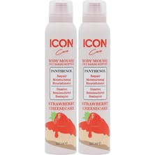aklow akyoleticaret Cilt Bakım Köpüğü Strawberry & Cheesecake 2'li Set
