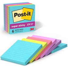 aklow akyoleticaret Super Sticky Notes, 5 x 20,3 cm 6 Pads