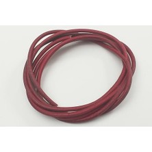 aklow akyoleticaret 3-5 mm Yuvarlak Hakiki Deri Kordon (2 Metre)