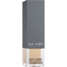 aklow akyoleticaret Yaşlanma Karşıtı Vitamin Içeren Nemlendirici SPF15+ Fondöten, Anti Aging Foundation 508 Sable Sand