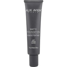 aklow akyoleticaret 407 True Sand E Vitamini Içeren Doğal Mat Fondöten
