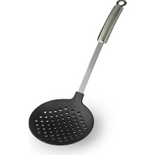 aklow akyoleticaret Plastik Uçlu Delikli Kevgir 36 cm