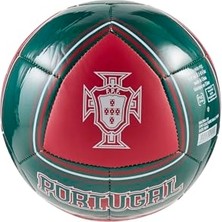 aklow akyoleticaret Fpf Culture Ball Mini Unisex Yetişkin Top, Club Red-Green Lagoon, Mını