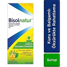 aklow akyoleticaret Bisolnatur Bal Içeren Doğal Öksürük Şurubu (1)