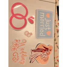 Nesse Tasarım Düğün/Evlilik Stickerı