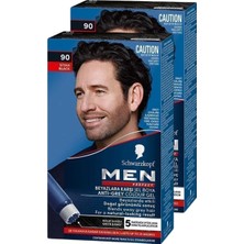 Şanal Men Perfect Schwarzkopf Saç Boyası 90 - Siyah x 2 Adet
