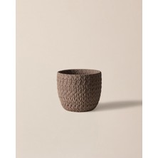 Şanal Madame Coco Dolly Saksı - Vizon - 20 cm Vizon